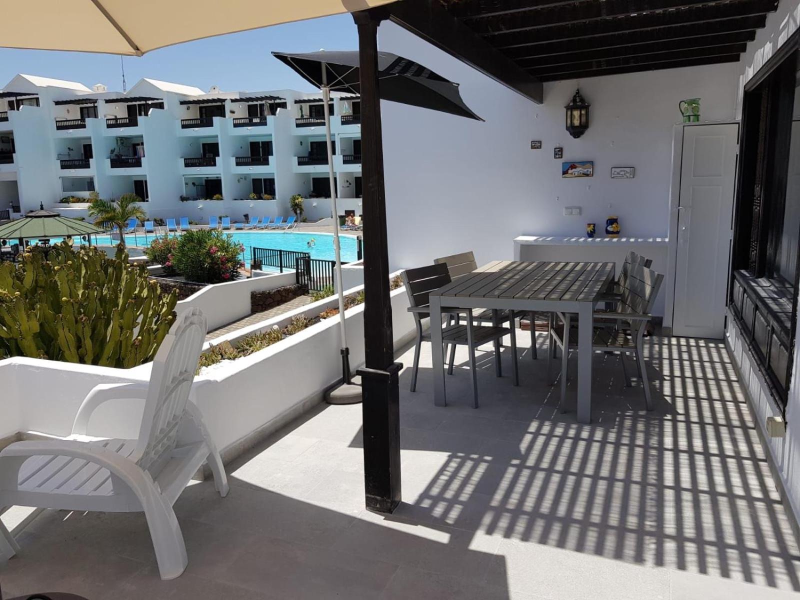 Playa Bastian 2 Habs 2 Banos Y Super Terraza Appartement Costa Teguise Buitenkant foto